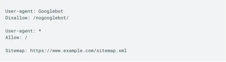 Robots Txt eCommerce SEO