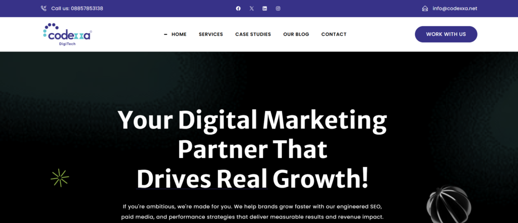 Codexxa: Top Performance Marketing Agency in India, Codexxa: Best Performance Marketing Agency in Pune, India