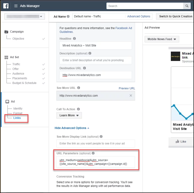 Facebook Ads Tracking