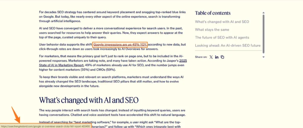Adding Cited Sources