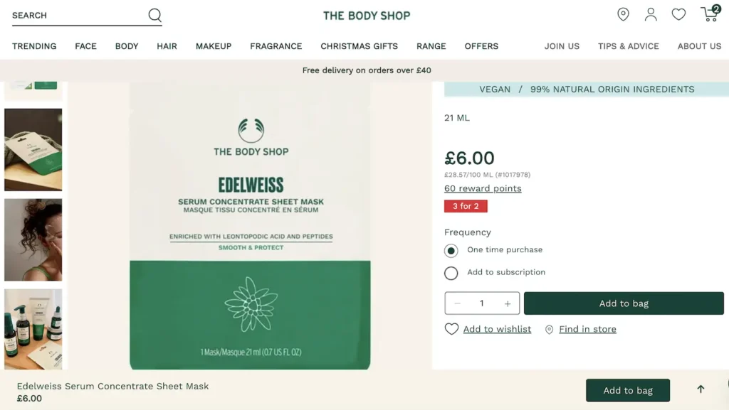 Ecommerce Product Promotions