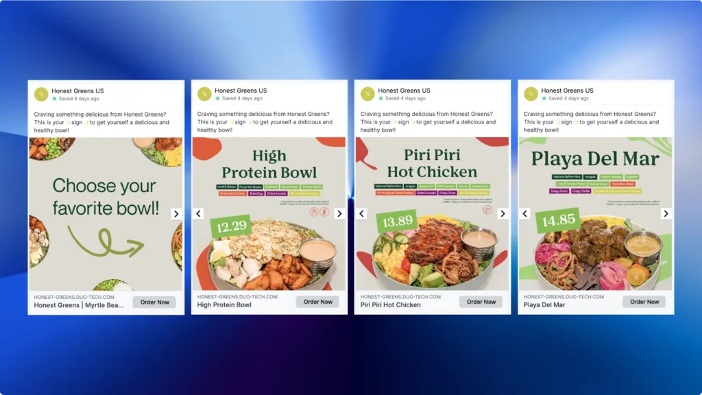 Meta Carousel Ads