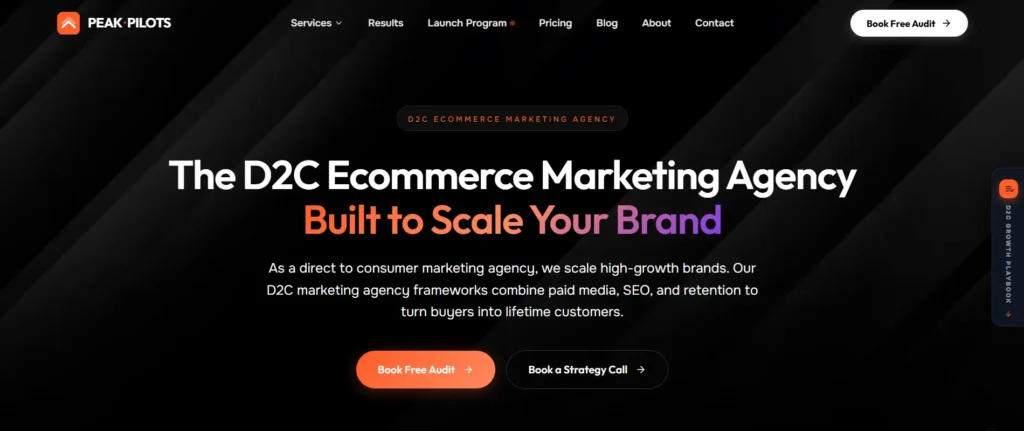 Top 10 D2C Marketing Agencies in India to Hire in 2026 6 Peak Pilots